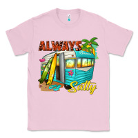 Bubblegum Pink always salty with caravan Classic Tee - texasbilliewilder