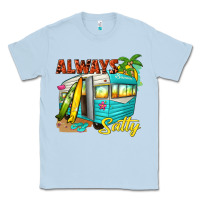 Dusty Blue always salty with caravan Classic Tee - texasbilliewilder