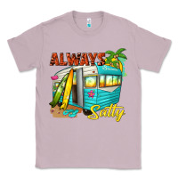 Lilac always salty with caravan Classic Tee - texasbilliewilder