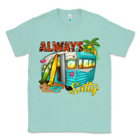 Seafoam always salty with caravan Classic Tee - texasbilliewilder