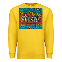 Lemon she is strong Premium Sweatshirt - JahusDesignShop