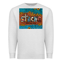 Oatmeal Heather she is strong Premium Sweatshirt - JahusDesignShop