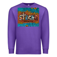 Purple she is strong Premium Sweatshirt - JahusDesignShop