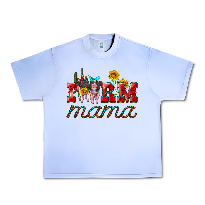 Farm Mama With Pigs Urban Heavy Tee by Artiststas | Teevron