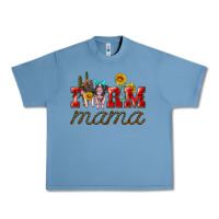 Pebble Blue farm mama with pigs Urban Heavy Tee - Artiststas