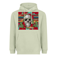 Matcha skull cactus Heavyweight Hoodie - JahusDesignShop