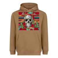Toasted Coconut skull cactus Heavyweight Hoodie - JahusDesignShop