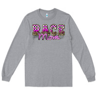 Heather Grey race mom Long Sleeve Tee - Zillion Design Studio