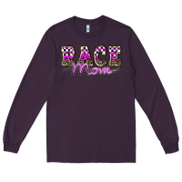 Plum race mom Long Sleeve Tee - Zillion Design Studio