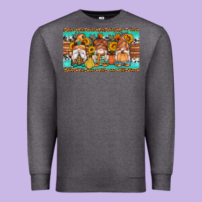 Western Fall Gnomes Sippy Cup Premium Sweatshirt Designed By Artiststas