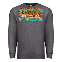 Charcoal Heather western fall gnomes sippy cup Premium Sweatshirt - Artiststas