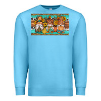 Ocean Blue western fall gnomes sippy cup Premium Sweatshirt - Artiststas