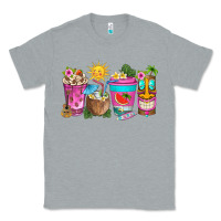 Heather Grey aloha coffe cups Classic Tee - texasbilliewilder