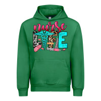 Emerald nurse life Urban Hoodie - NancyCooperArtShop