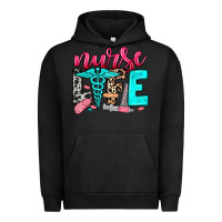 Pigment Black nurse life Urban Hoodie - NancyCooperArtShop