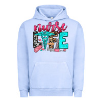 Pigment Grape Ice nurse life Urban Hoodie - NancyCooperArtShop