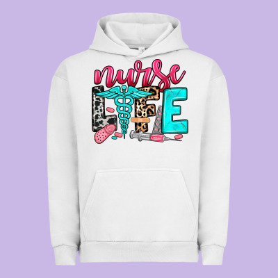Nurse Life Urban Hoodie Designed By Nancycooperartshop