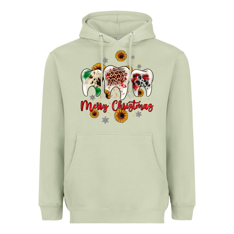 Dental Merry Christmas Heavyweight Hoodie by JahusDesignShop | Teevron