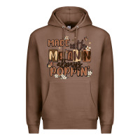 Chestnut made with melanin always poppin Premium Hoodie - MaliasSmallBusiness