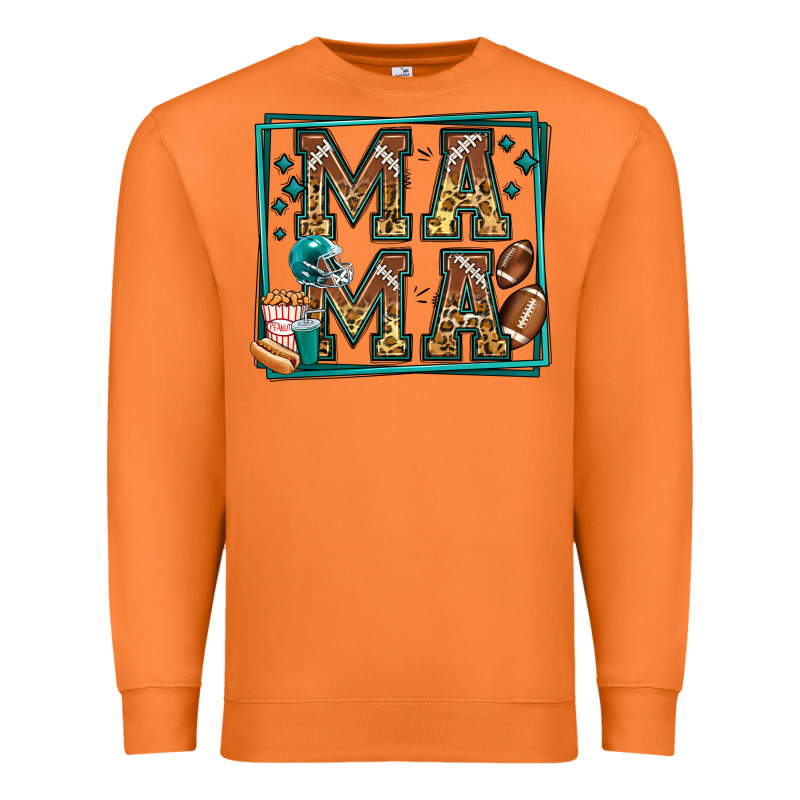 American Football Mama Premium Sweatshirt by Jasminsmagicworld | Teevron