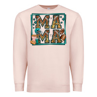 Pale Pink american football mama Premium Sweatshirt - Jasminsmagicworld