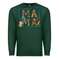 Sports Green american football mama Premium Sweatshirt - Jasminsmagicworld