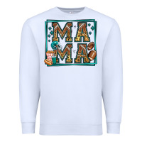 White american football mama Premium Sweatshirt - Jasminsmagicworld