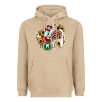 Mushroom Christmas dental sunflower Heavyweight Hoodie - JahusDesignShop