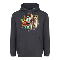 Smoke Christmas dental sunflower Heavyweight Hoodie - JahusDesignShop