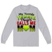 Moon Dust my favorite tennis player calls me mom Long Sleeve Tee - Zillion Design Studio