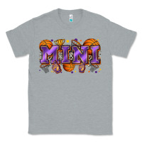 Heather Grey mini basketball Classic Tee - Zillion Design Studio