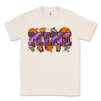 Natural mini basketball Classic Tee - Zillion Design Studio