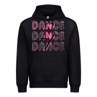 Black dance dance dance with lightning bolt Urban Hoodie - MaliasSmallBusiness