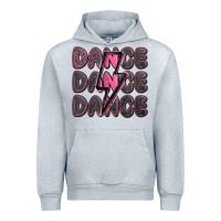 Heather Grey dance dance dance with lightning bolt Urban Hoodie - MaliasSmallBusiness