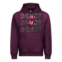 Mauve Wine dance dance dance with lightning bolt Urban Hoodie - MaliasSmallBusiness