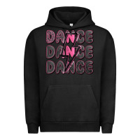 Pigment Black dance dance dance with lightning bolt Urban Hoodie - MaliasSmallBusiness