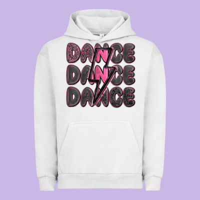Dance Dance Dance With Lightning Bolt Urban Hoodie Designed By Maliassmallbusiness