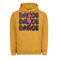 Pigment Peanut Butter dance dance dance with lightning bolt Urban Hoodie - MaliasSmallBusiness