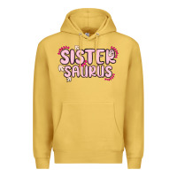 Antique Gold sister saurus Premium Hoodie - MaliasSmallBusiness