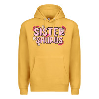 Mustard sister saurus Premium Hoodie - MaliasSmallBusiness