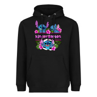 Black preview flower stitch kindergarten Heavyweight Hoodie - AdoDesignShop
