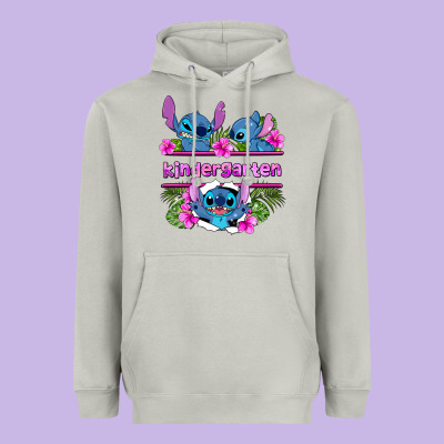 Preview Flower Stitch Kindergarten Heavyweight Hoodie Designed By Adodesignshop