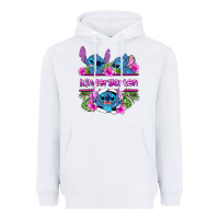 White preview flower stitch kindergarten Heavyweight Hoodie - AdoDesignShop