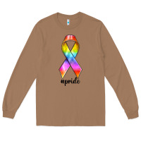 Toasted Coconut pride ribbon Long Sleeve Tee - texasbilliewilder