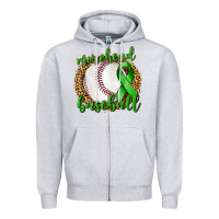 Heather Grey Morehead Baseball Liver Cancer Zipper Hoodie - texasbilliewilder