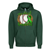 Sports Green Morehead Baseball Liver Cancer Zipper Hoodie - texasbilliewilder