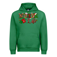 Emerald nurse life christmas Urban Hoodie - NancyCooperArtShop