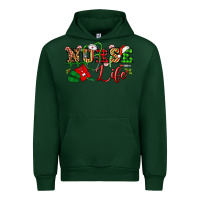 Forest Green nurse life christmas Urban Hoodie - NancyCooperArtShop