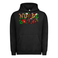 Pigment Black nurse life christmas Urban Hoodie - NancyCooperArtShop