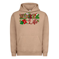 Pigment Burro nurse life christmas Urban Hoodie - NancyCooperArtShop